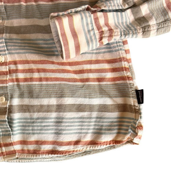 2 for $15 😍 Patagonia Haywood Flannel Pinyon Stripes Button Down – Blue – Size 4 - Picture 3 of 7